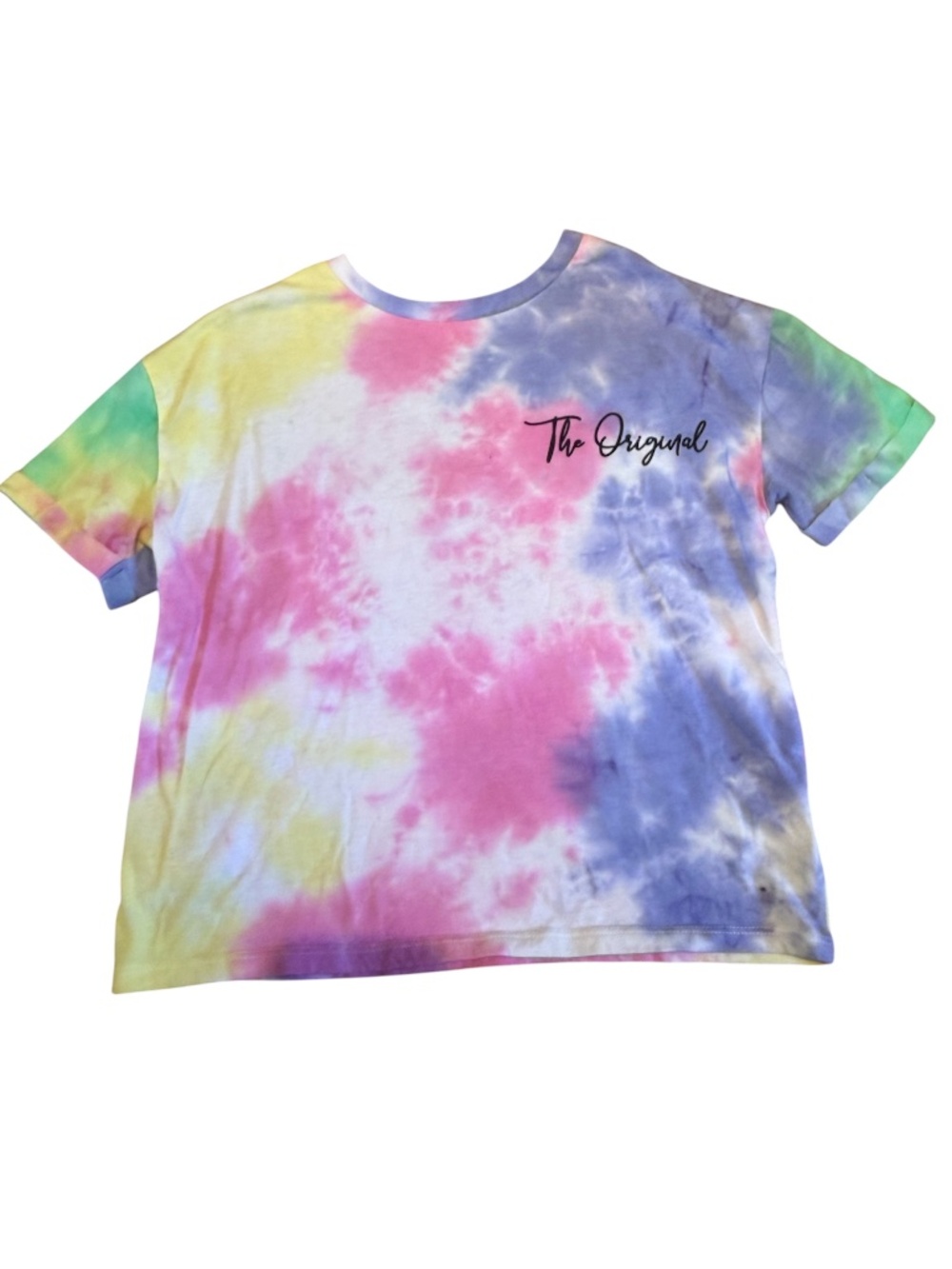 Disney Tie-Dye T-Shirt with Mickey Graphic | Size XS